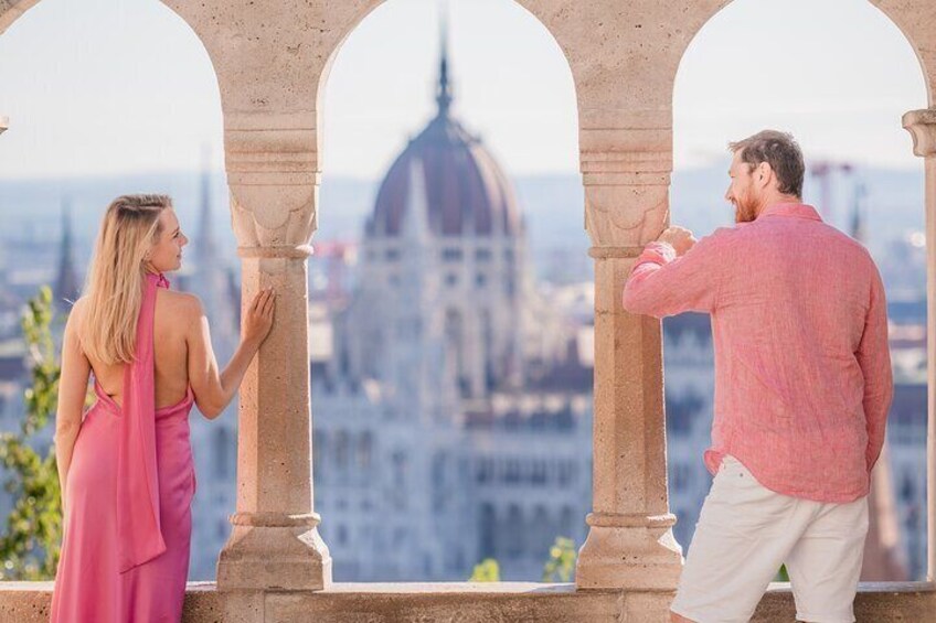 Professional Private Photo Session in the Buda Castle