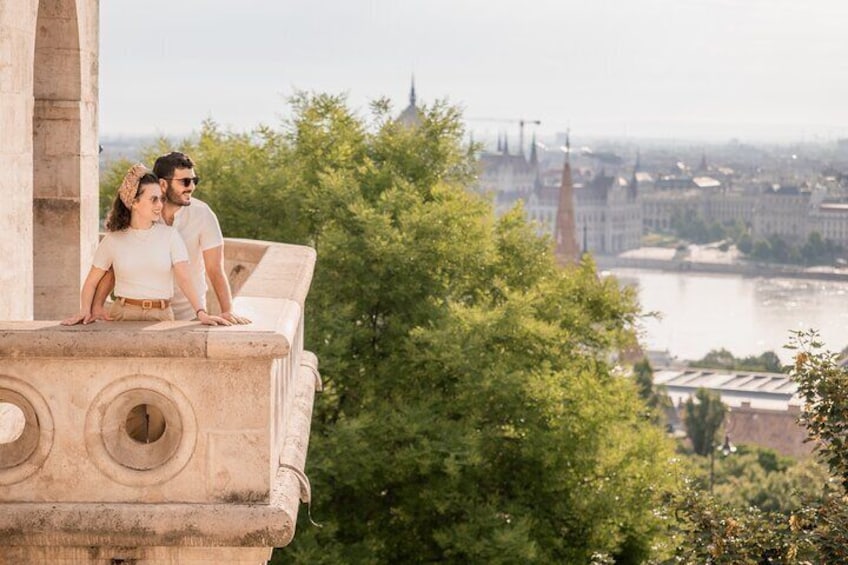 Professional Private Photo Session in the Buda Castle