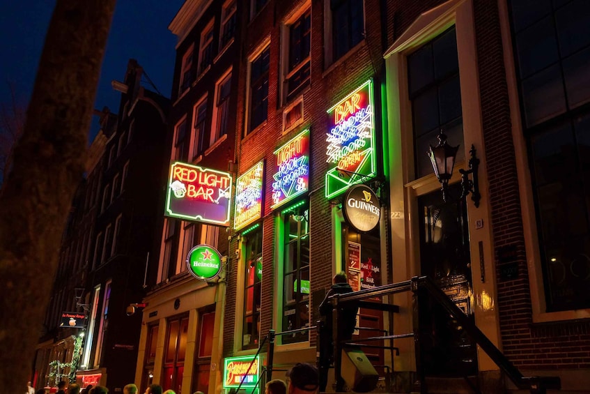 Picture 2 for Activity Amsterdam: Red Light District Tour in EN/DE/IT
