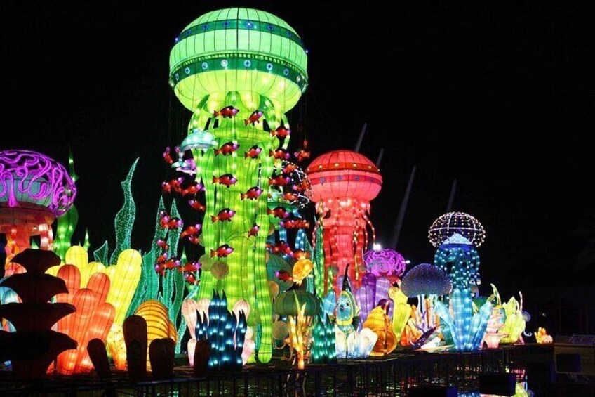 Combo : Dubai Desert Safari & Glow Garden Admission Tickets