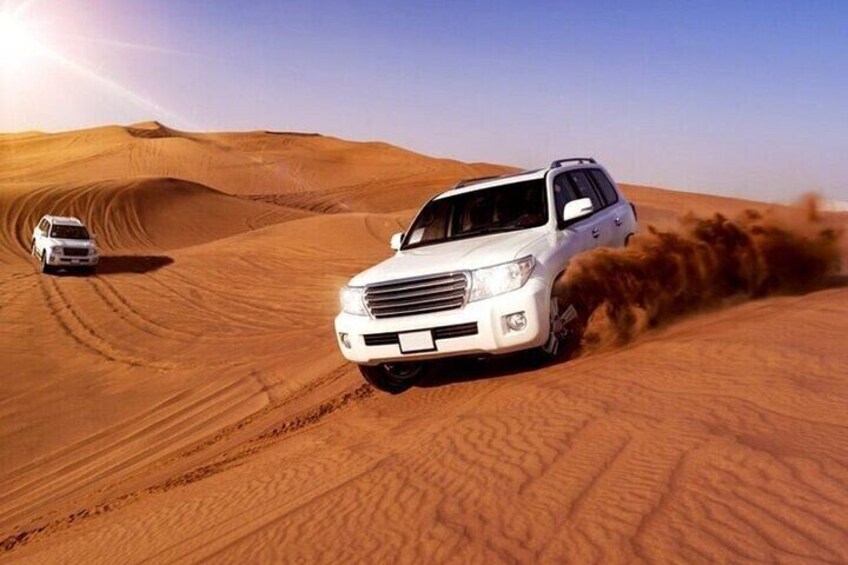 Combo : Dubai Desert Safari & Glow Garden Admission Tickets