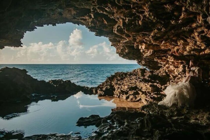 Lunch At Animal Flower Cave with Scenic Drive of Barbados