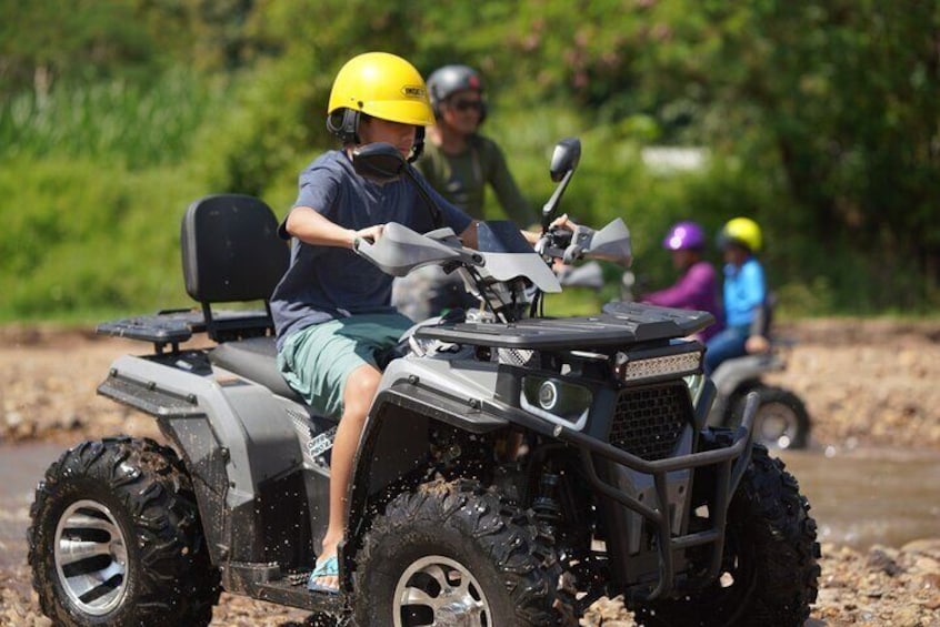 ATV Mae Wang Adventure Rafting Waterfall Day Tour