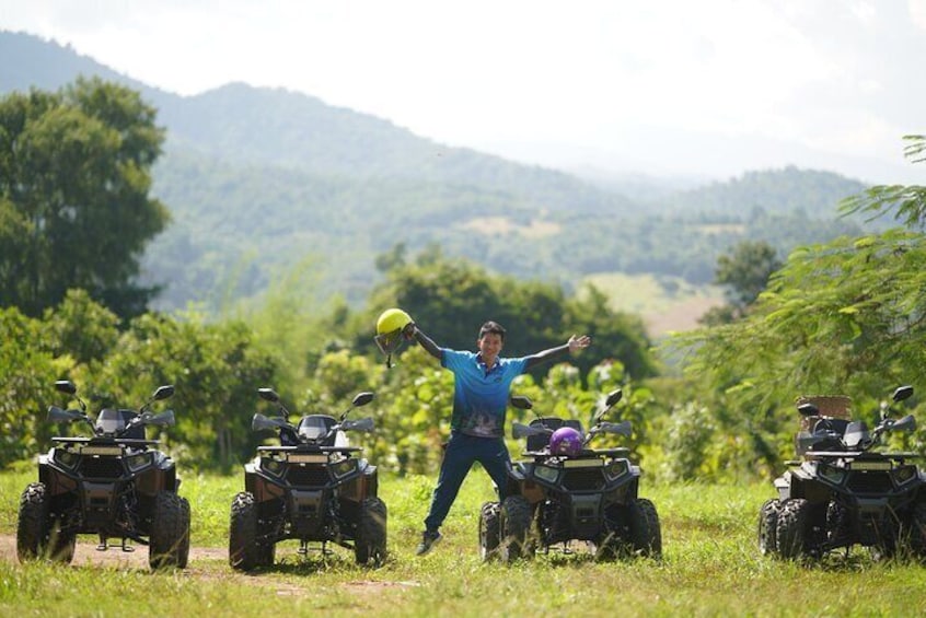 ATV Mae Wang Adventure Rafting Waterfall Day Tour