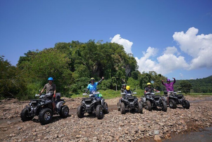 ATV Mae Wang Adventure Rafting Waterfall Day Tour