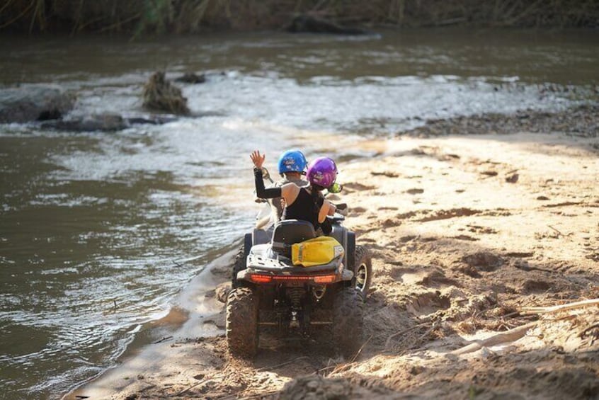 ATV Mae Wang Adventure Rafting Waterfall Day Tour