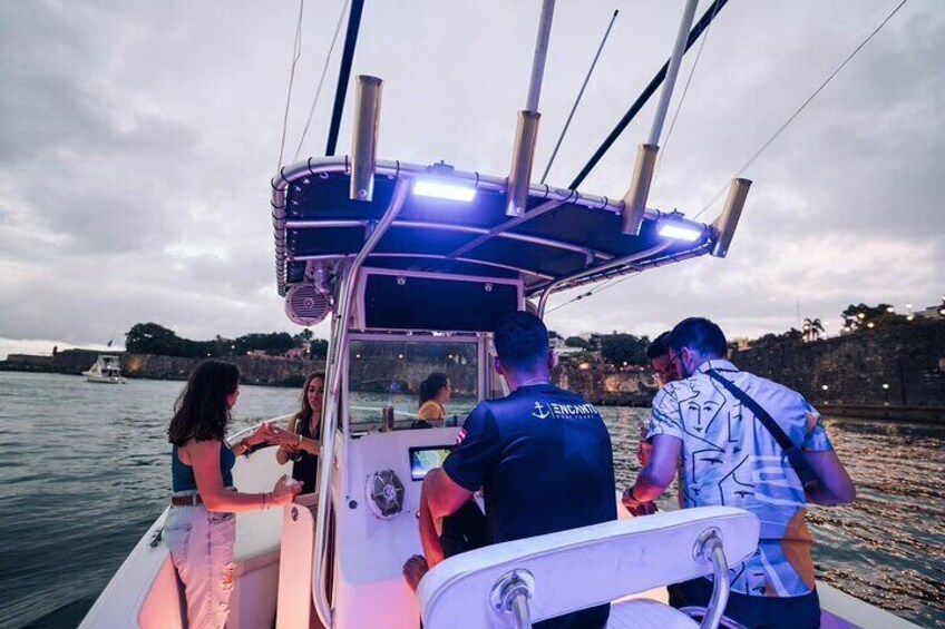 Private Old San Juan Bay Boat Sunset-Night Cruise 