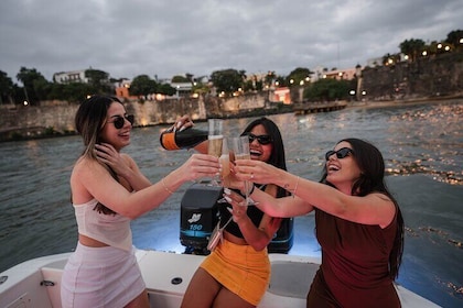 Private Old San Juan Bay Boat Sunset-Night Cruise