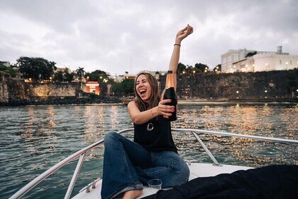 Private Old San Juan Bay Boat Sunset-Night Cruise