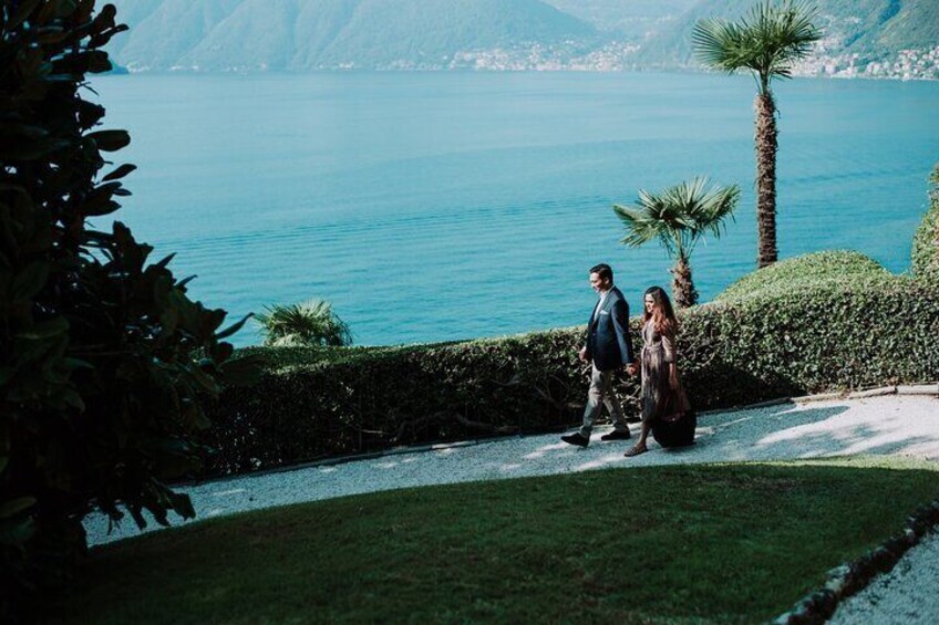 Private Tour with Personal Photographer in Varienna and Lake Como
