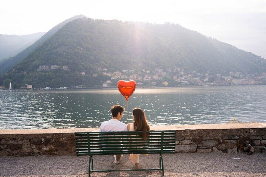 Private Tour with Personal Photographer in Varienna and Lake Como