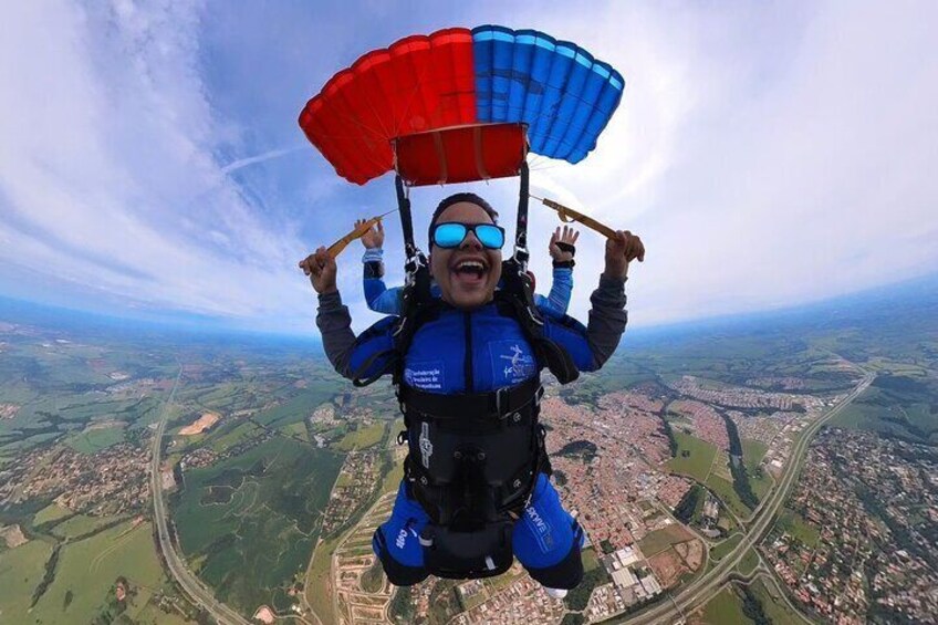 Private Parachute Jump in Boituva