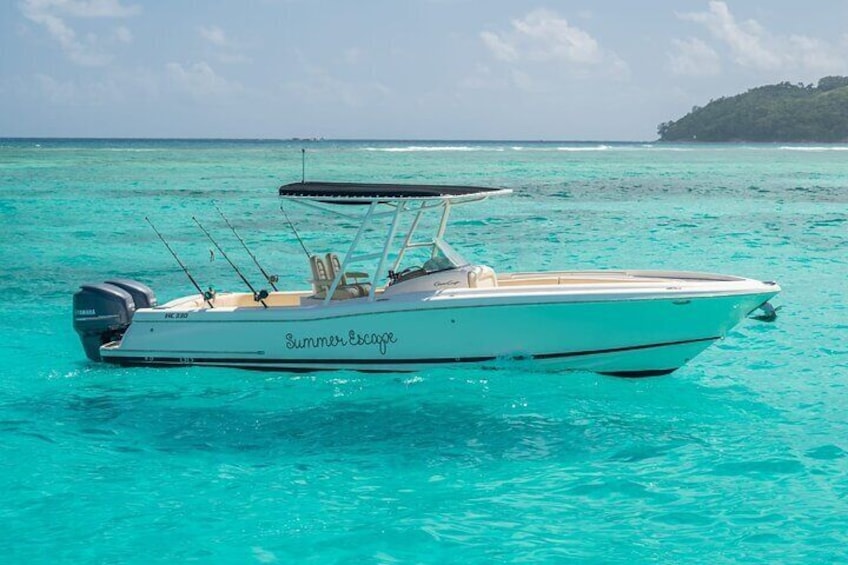 Private Boat Transfer From Mahe to Praslin or Vise Versa