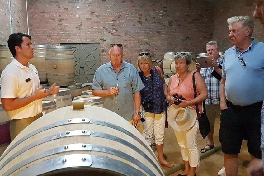 Cellar tour