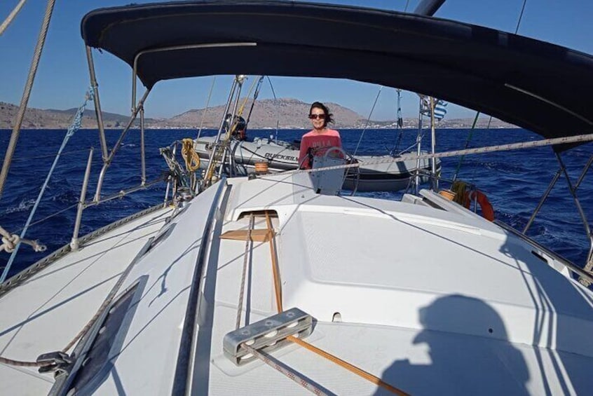 SAILING YACHT - Private day trip, Sunset cruise, Sail training- Lindos/ Rhodes