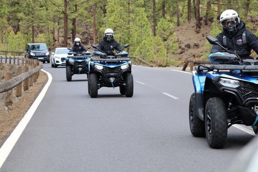 Half Day Quad Safari Teide National Park with Local Tapas Lunch