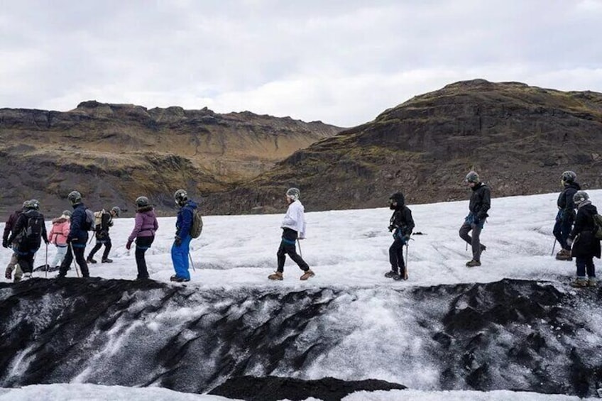 South Coast Tour and Glacier Hiking in Small Group