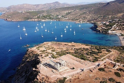 Temple of Poseidon and Cape Sounion Early Noon Guided Tour