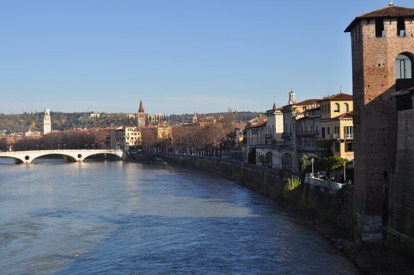 View from the Ponte Scaligero