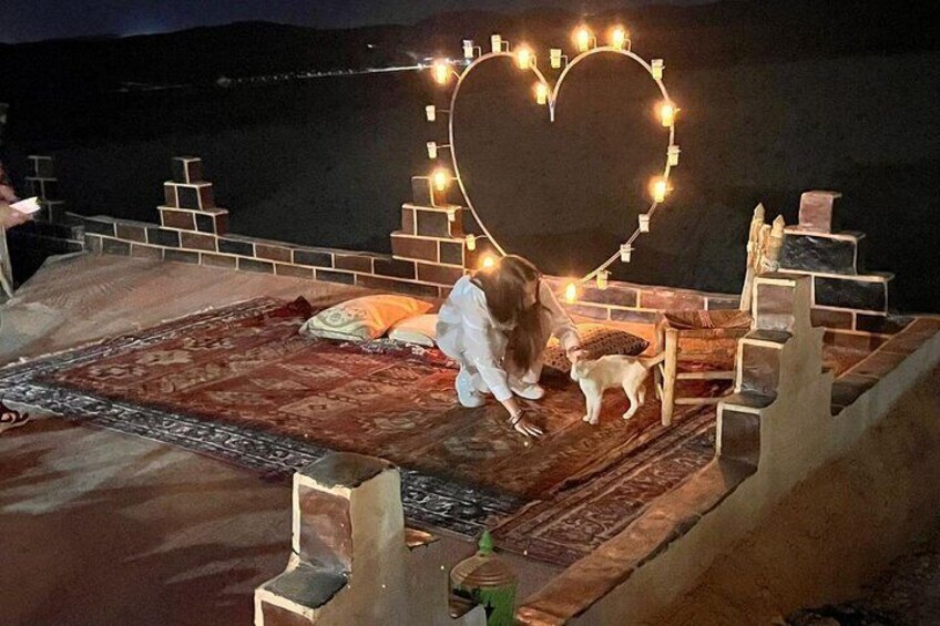 Agafay Desert Sunset & Romantic Dinner with Transfer – Marrakesh