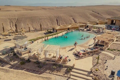 Relaxing Pool Day in Agafay Desert, Lunch & Transfer - Marrakesh