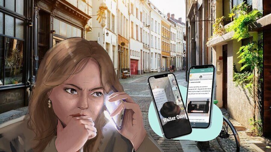 Discover Antwerp while playing! Escape game - The Walter case