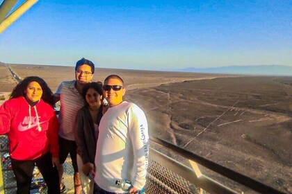 Tour Flyover to Nazca Lines and Huacachina Oasis