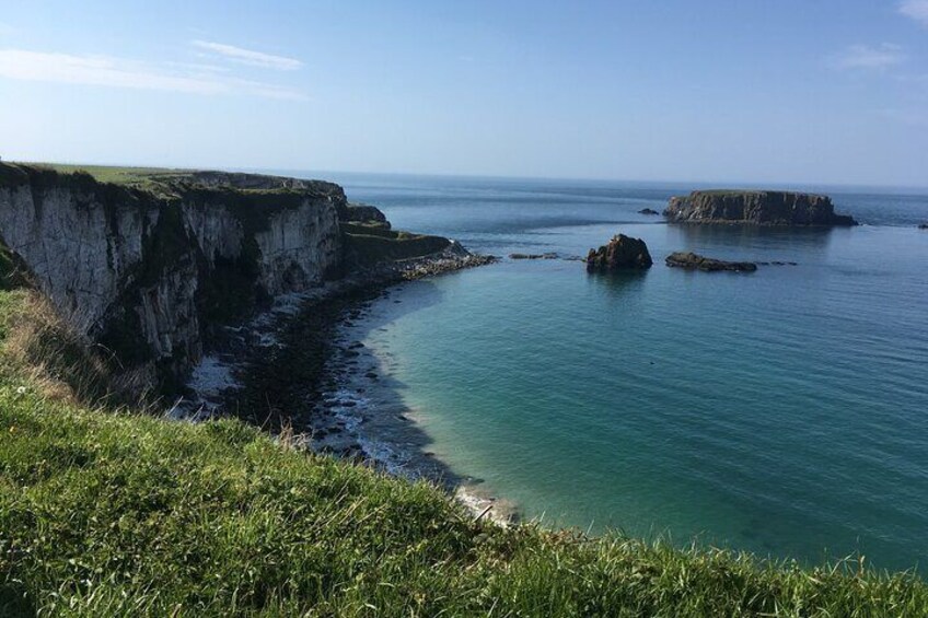 Views from Carrick-a-Rede rope bridge