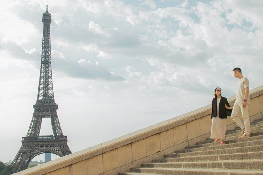 Couple Photoshoot in Trocadero