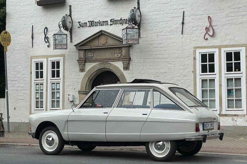 Citroen Ami 8, 1972, folding roof