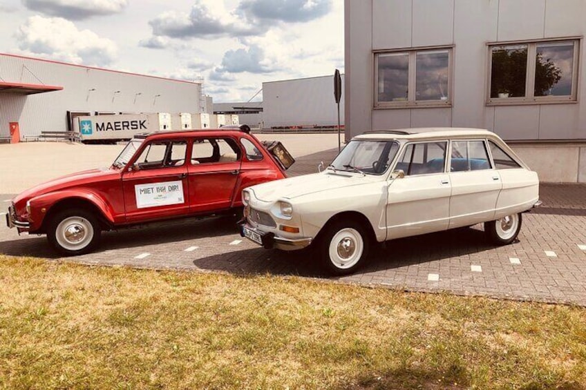 Citroen Dyane 6, 1983, folding roof