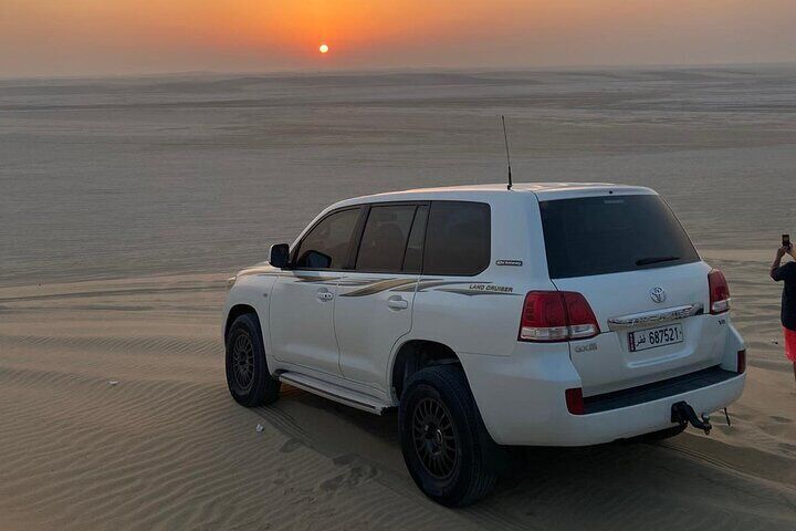 Doha Adventure Sandbord Buggy Sunset Sunrise stargazing 