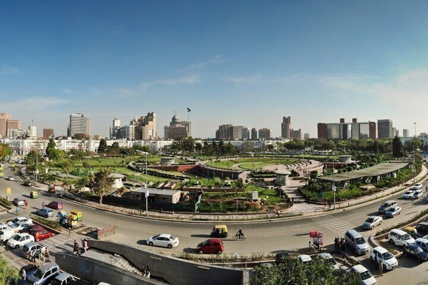 Connaught place-Rajiv Chowk-Palika Bazzar