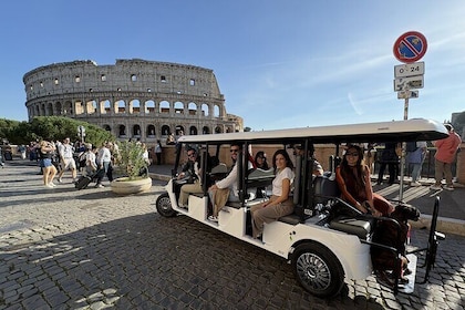 Private Tour in Rome by an Eco friendly Golf Cart