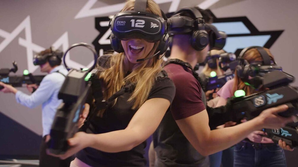 Experience the thrill in immersive VR multiplayer experience
