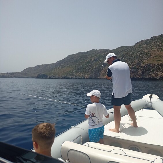 Picture 3 for Activity Kissamos: Private Fishing Trip with Snacks and Drinks