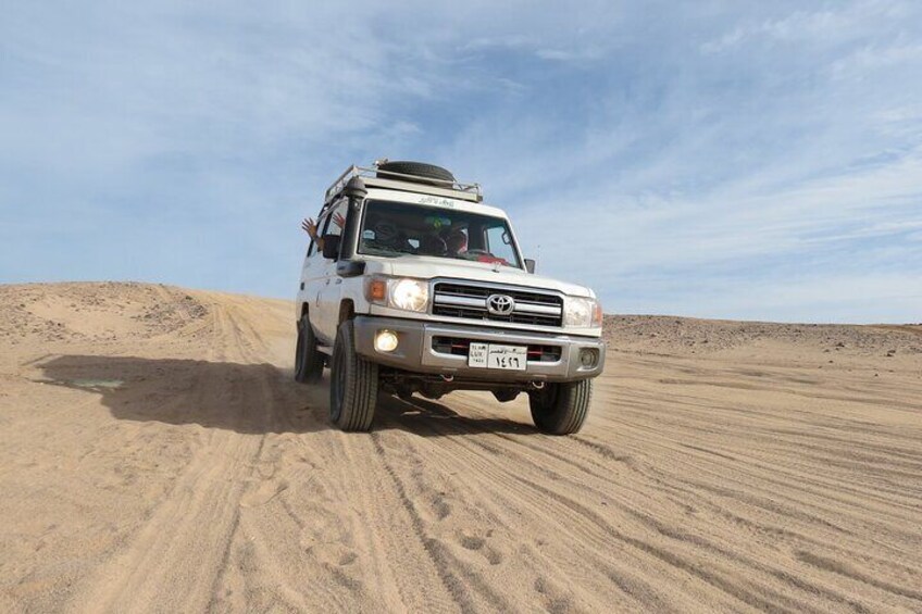 Marsa Alam Jeep Safari Sunset Camel Ride and Show