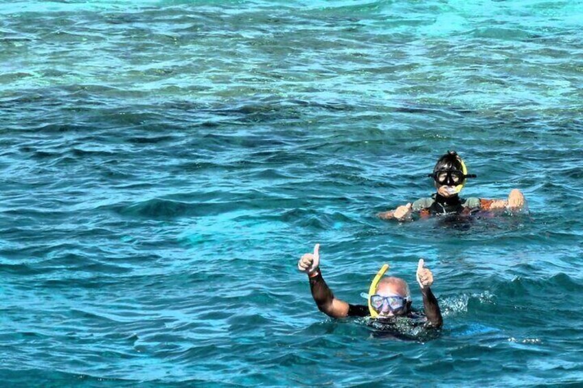 Full Day Snorkeling Sea Guided Trip to Hamata and Qulaan Islands 