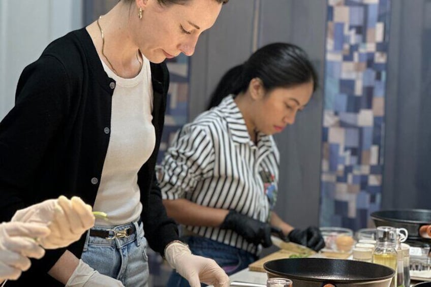 Premium Korean Feast Cooking Class in Seoul