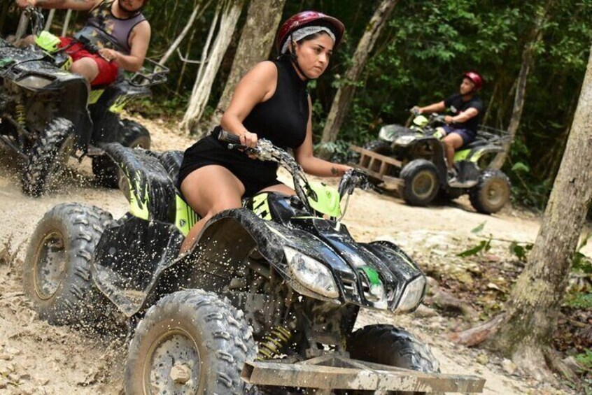 Adrenaline Atv tour from Playa del Carmen 