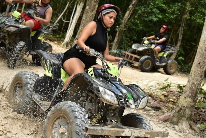 Adrenaline Atv tour from Playa del Carmen