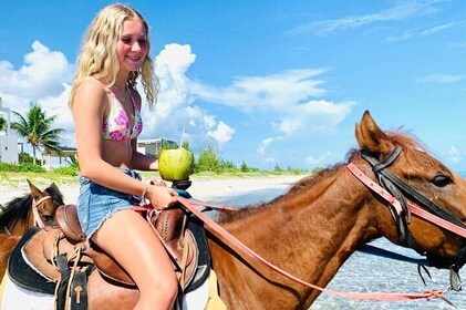 Shared Horseback Riding in Turks and Caicos