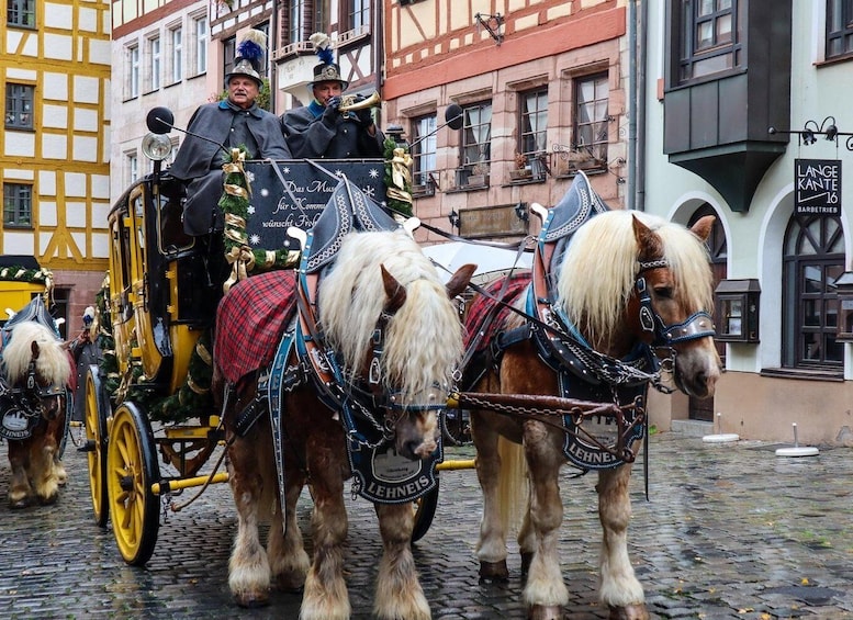 Picture 3 for Activity Nuremberg: Christmas Market and Old Town Stagecoach Ride