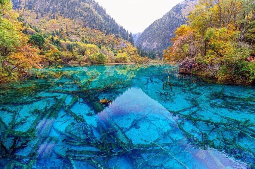 3 Days Jiuzhaigou and Huanglong Highlights Tour by Fast Train