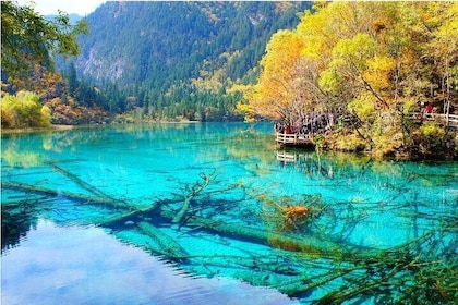 3 Days Jiuzhaigou and Huanglong Highlights Tour by Fast Train