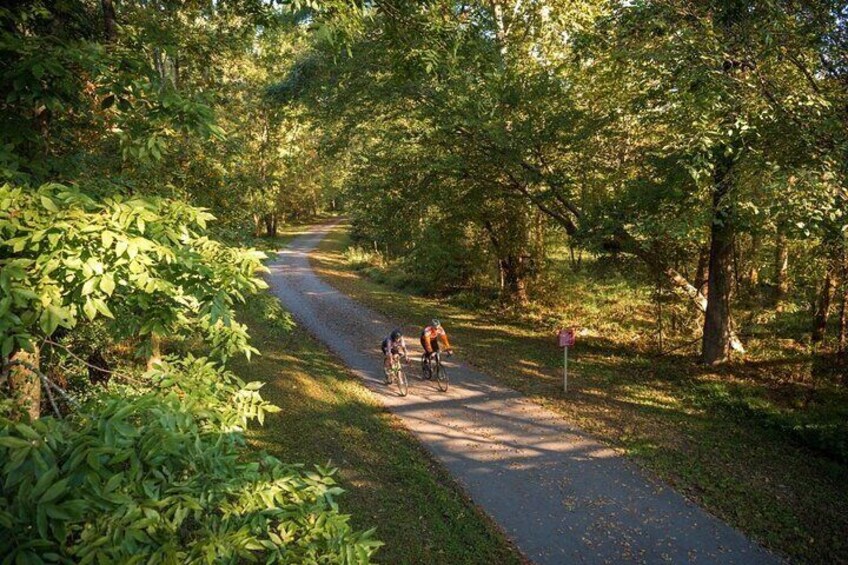 Raleigh Guided E-Bike Tour Greenery, Scenery and Mindfulness