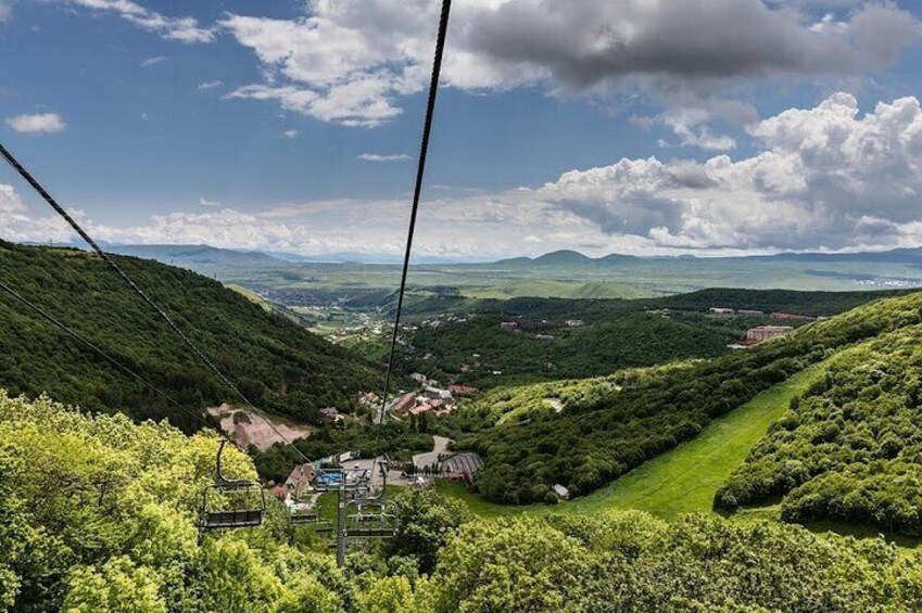 Guided Tour from Yerevan to Tsaghkadzor Ski Resort and Lake Sevan