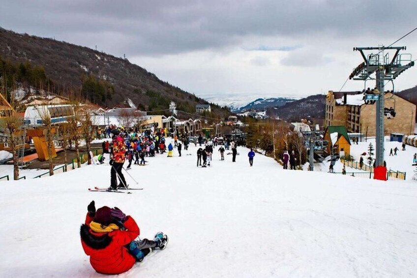 Guided Tour from Yerevan to Tsaghkadzor Ski Resort and Lake Sevan