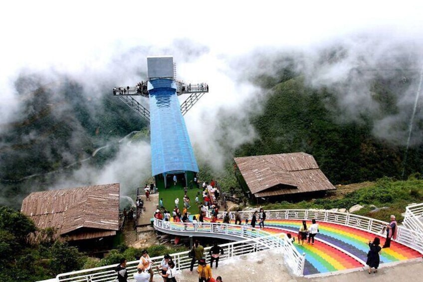 Silver Waterfall, Haven Gate and Glass Bridge by Private Car