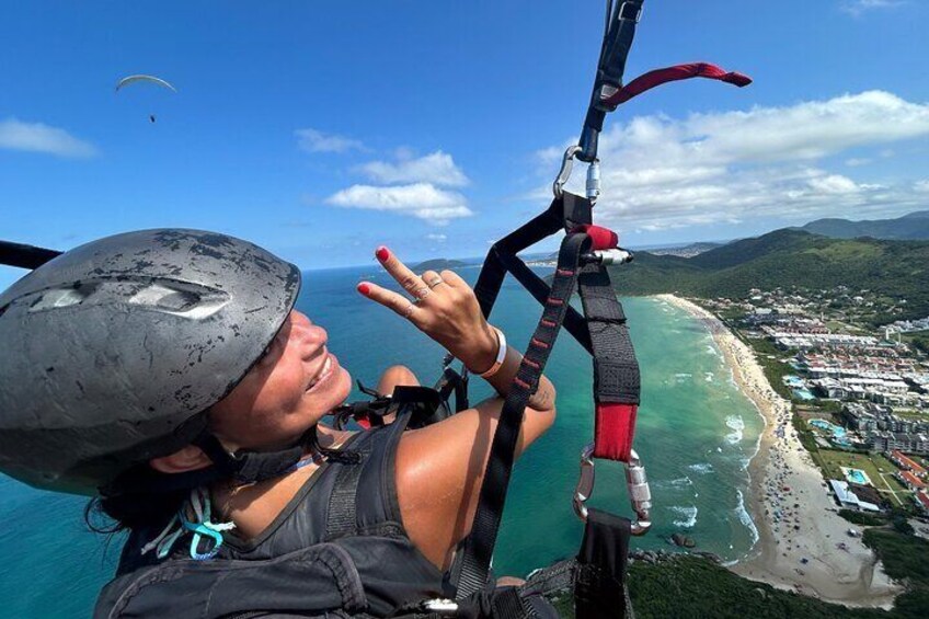 Double flight from Parapente